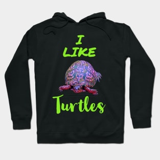 I Like Turtles Hoodie